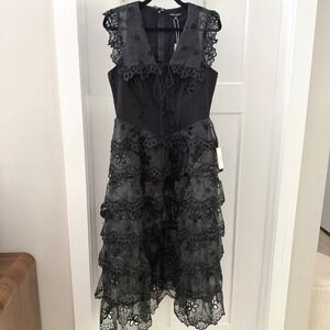 corset fit midi dress Stretchable Corset Fit & Flare Midi Dress
